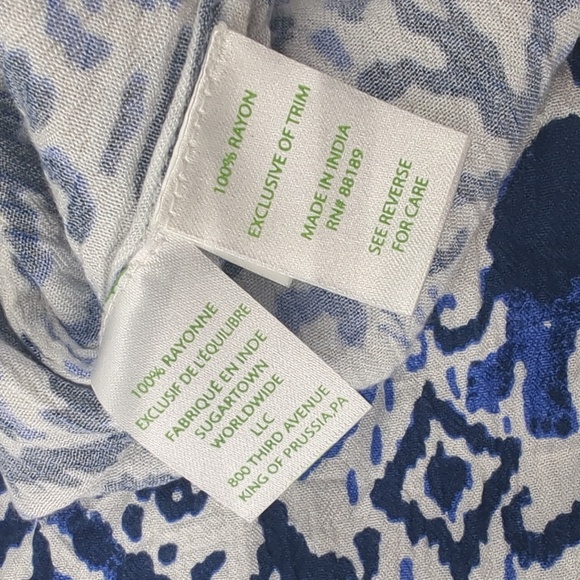 Lilly Pulitzer Nita Off-the-Shoulder Dress Cover Up - Picture 12 of 14